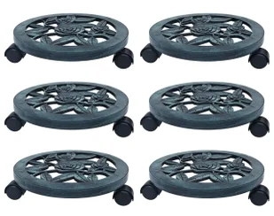 Zielone podstawki na kółkach pod donice R2-R22 - Donice Zielone podstawki na kółkach pod donice R2-R22 - Donice - miniaturka - grafika 1