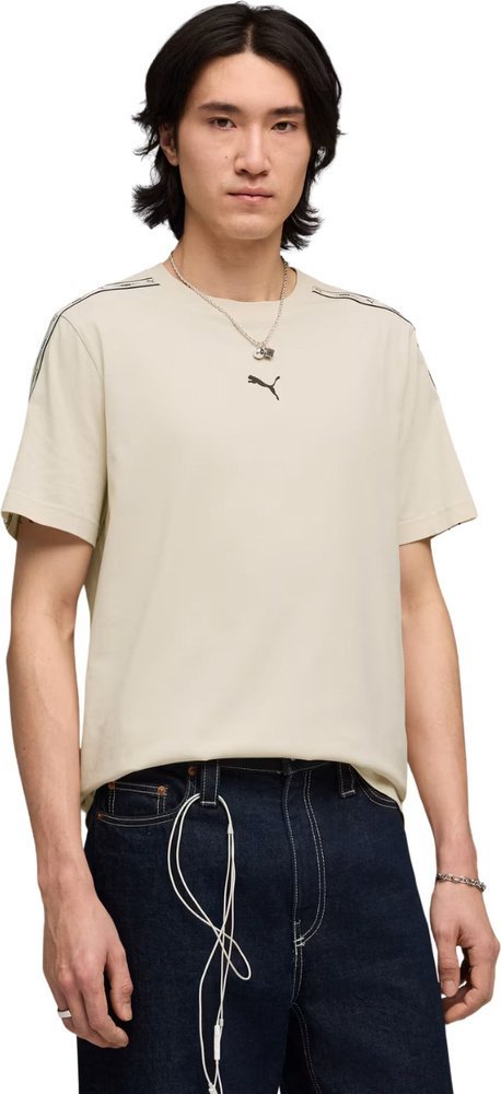 Puma Koszulka męska Puma Tape Tee beżowa 691693 87 M