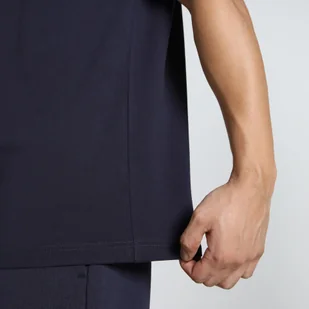 Męska koszulka polo Essentials z logo No. 1 z piki PUMA New Navy Blue - Koszulki sportowe męskie - miniaturka - grafika 1