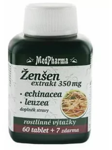 Żeń-szeń - 350 mg - Suplementy diety Żeń-szeń - 350 mg - Suplementy diety - miniaturka - grafika 1