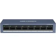 Pozostałe akcesoria sieciowe - Hikvision Pro Series DS-3E0108-O łącza sieciowe Nie zarządzany Fast Ethernet (10/100) Szary DS-3E0108-O - miniaturka - grafika 1