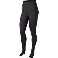 Spodnie damskie - Nike damskie spodnie do jogi do studia, olej, szare, M - miniaturka - grafika 1