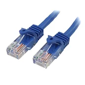 Kable miedziane - StarTech.com Kabel Ethernet Cat5e 30 m, niebieski, kabel krosowy, kabel Cat5e, kabel sieciowy - kabel Ethernet - kabel Cat 5e, 4,6 m - miniaturka - grafika 1