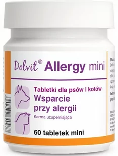 DOLFOS ALLERGY MINI 60 TABL. - Suplementy i witaminy dla psów - miniaturka - grafika 1