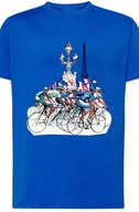 Koszulki męskie - Tour De France Paryż T-Shirt Kolarstwo r.XXL - miniaturka - grafika 1