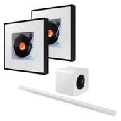 Soundbary - SAMSUNG HW-S801D EN Biały + SAMSUNG Music Frame HW-LS60D EN Czarny (2 szt.) - miniaturka - grafika 1