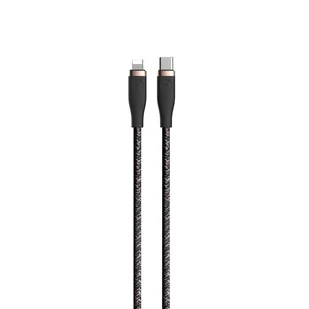 Devia kabel Star PD USB-C - Lightning 1,5 m 27W 3A czarny - Kable USB - miniaturka - grafika 1
