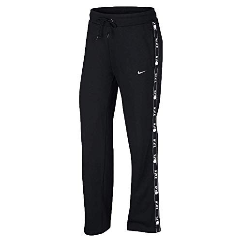Nike Damskie spodnie w Nsw z logo Tape Popper czarny/biały XXL