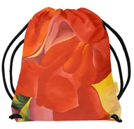 Torby szkolne - Worek czerwona kanna Georgia O’Keeffe-Standard - miniaturka - grafika 1