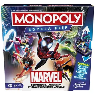 Gra planszowa HASBRO Monopoly Marvel F9931120 - Gry planszowe - miniaturka - grafika 1