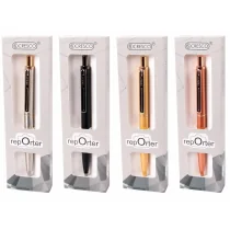 Długopis Reporter Premium w etui mix - Cresco - Długopisy - miniaturka - grafika 2