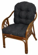 Poduszki ogrodowe - Poduszka Na Fotel Rattanowy Athena 554 - miniaturka - grafika 1