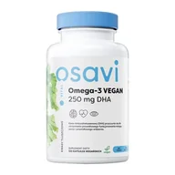 Witaminy i minerały - Osavi - Omega-3, Wegańskie, 250mg DHA, 120 kapsułek miękkich - miniaturka - grafika 1