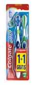 Szczoteczki do zębów - Colgate Szczoteczka do zębów Colgate 360° Miękka (2 sztuki) - miniaturka - grafika 1