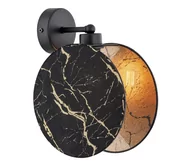 Lampy ścienne - Kinkiet MOTIF 1xE27/15W/230V czarny/złoty - miniaturka - grafika 1