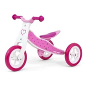 Rowerki biegowe - Milly Mally Jeździk 2w1 Look Hearts - miniaturka - grafika 1