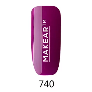 Makear Makear lakier hybrydowy 740 Glamour 8ml 2140-uniw - Lakiery hybrydowe - miniaturka - grafika 1