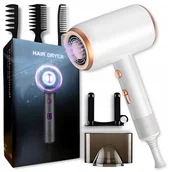 Suszarki do włosów - Suszarka Do Włosów z zimnym nadmuchem jonizacja dyfuzor moc 1800W nie puszy - miniaturka - grafika 1