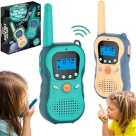 Zabawki interaktywne dla dzieci - Walkie Talkie Dla Dzieci 2Szt Łoki Toki Krótkofalówki Zestaw Duży Zasięg - miniaturka - grafika 1