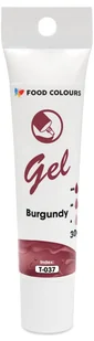 Barwnik w żelu BURGUNDOWY Burgundy 30g Food Colours - Dodatki do ciast w proszku - miniaturka - grafika 1