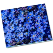 Deski do krojenia - Płyta ochronna na indukcję Niezapominajka - 60x52 cm - miniaturka - grafika 1