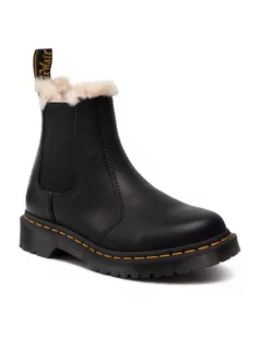 Sztyblety damskie - Dr. Martens Sztyblety 2976 Leonore 21045001 Czarny - grafika 1