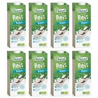 Napoje roślinne - Natumi Napój ryżowo-kokosowy bezglutenowy zgrzewka 8 x 1 l Bio - miniaturka - grafika 1
