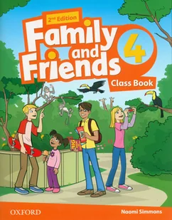 Family and Friends 2E 4 CB + CD w.2019 OXFORD - Podręczniki dla szkół podstawowych - miniaturka - grafika 1