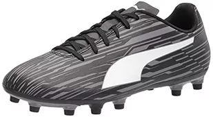 PUMA Rapido Iii Fg/Ag męskie buty piłkarskie, Puma Black PUMA White Castlerock, 42 EU - Piłka nożna - miniaturka - grafika 1