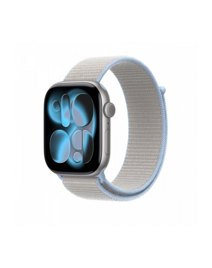 Apple Opaska sportowa 46mm mleczny błękit