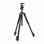Statywy fotograficzne - Manfrotto MK190X3-Q6T Statyw 190X Alu Black z głowicą 496 AS - miniaturka - grafika 1