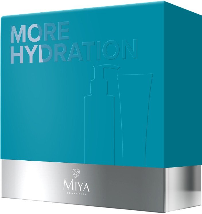 Miya Moisture Glow: Balansujący żel do mycia twarzy 140ml + I'm Coco Nuts Krem 75ml