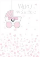 Kartki okolicznościowe i zaproszenia - Karnet Narodziny - artykuł papierniczy - miniaturka - grafika 1