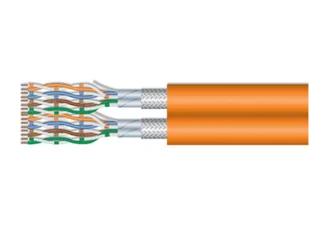 Equip 187331 kabel sieciowy Pomarańczowy 500 m Cat7 S/FTP (S-STP) - Patchcordy - miniaturka - grafika 1