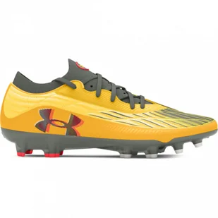 Buty piłkarskie korki lanki uniseks Under Armour UA Magnetico Elite 4 Fg - żółte - Piłka nożna - miniaturka - grafika 1