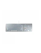 Myszki - CHERRY TAS KC 6000 Slim grau USB Pan Nordic Layout - miniaturka - grafika 1