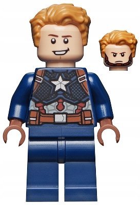 Lego Figurka Super Heroes sh0729 Captain America Kapitan Ameryka