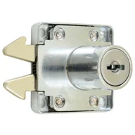 Zawiasy, okucia i inne akcesoria - Zamek meblowy 855 do drzwi przesuwnych żaluzjowy STAHL - miniaturka - grafika 1