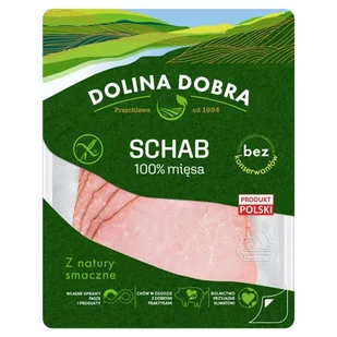 Schab 100 % Mięsa Bez Konserwantów W Plastrach 100G Goodvalley - Woda - miniaturka - grafika 1