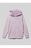 Bluzy damskie - Bluza o kroju regular fit z kapturem i wyhaftowanym logo model Icons - Champion - miniaturka - grafika 1