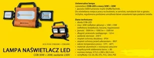 Reflektor Cob 30W + 2W 230V - Lampy pozostałe - miniaturka - grafika 1