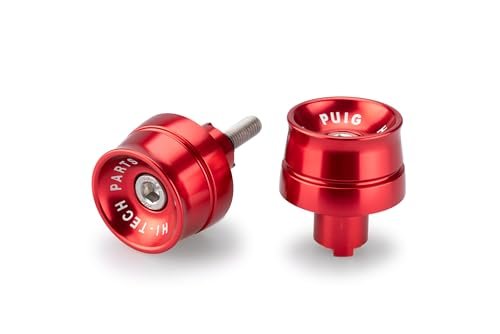 Puig 21002R Przeciwwagi Kierownica Model Speed, Czerwony