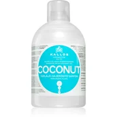 Szampony do włosów - Kallos Cosmetics Cosmetics Coconut szampon do włosów 1000 ml dla kobiet - miniaturka - grafika 1