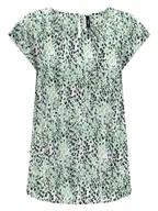 Koszulki i topy damskie - ONLY Koszulka w kolorze czarno-turkusowym - miniaturka - grafika 1