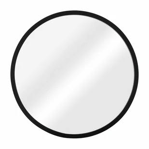 Lustro okrągłe Nodal czarne śr. 52 cm Inspire - Lustra - miniaturka - grafika 1