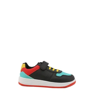 Shone - Sneakersy - 002-002-BLACK-BLUE - Chłopiec - EU 25 - Buty dla chłopców - miniaturka - grafika 1