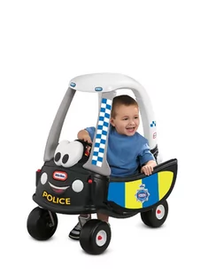 Little Tikes Jeździk Patrol Policji Samochód Cozy Coupe Radiowóz 172984E3 - Jeździki dla dzieci - miniaturka - grafika 2