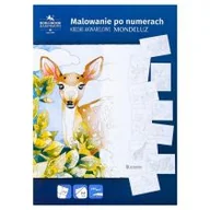 Malowanie po numerach - Malowanie po numerach A4/20K 10 wzorów - Koh-I-Noor - miniaturka - grafika 1
