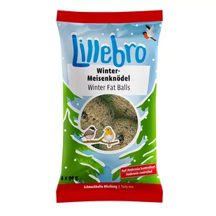 Lillebro Winter, kule tłuszczowe dla dzikich ptaków - 30 x 90 g - Karma dla ptaków - miniaturka - grafika 1