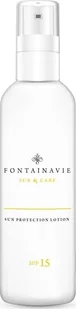 FM World FM FONTAINAVIE Mleczko do opalania SPF15 SUN & CARE - 150ml - Balsamy i kremy do opalania - miniaturka - grafika 1